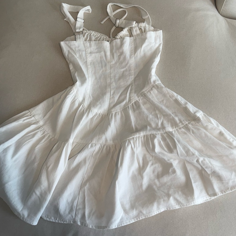 Peppermayo Lucie Linen Minj Dress - Picture 3 of 4